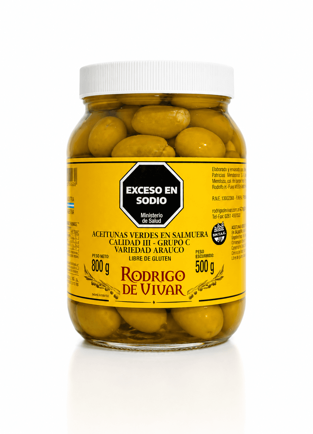 Aceitunas Verdes Calibre 0- 500 g — foto 1
